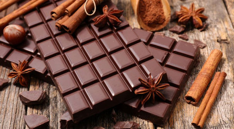 Dark Chocolate Bars With Cinnamon Sticks - Chocolate & More Delights