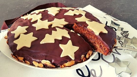 Festive Orange Chocolate Cake For Christmas - Chocolate & More Delights