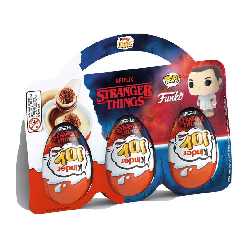 Stranger Things Kinder Joy キンダージョイ 4個セット 今年の秋に『Stranger Things × Kinder JOY』が登場！ : r/StrangerThings