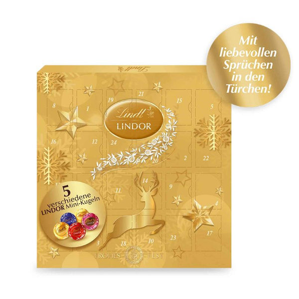 Lindt Advent Calendar Lindor - Chocolate & More Delights 