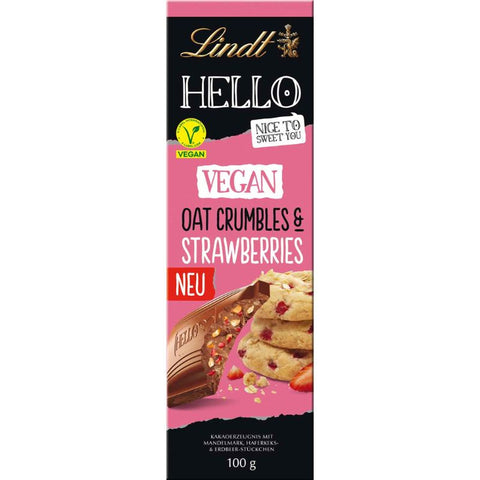 Lindt Vegan Oat Crumbles & Strawberries