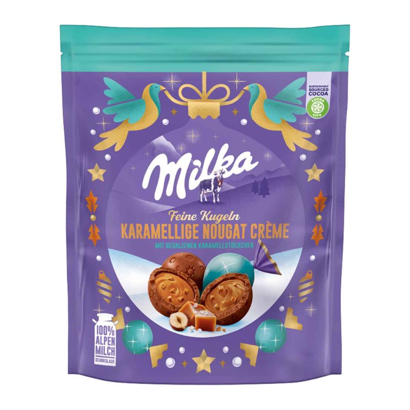Milka Snow Balls Caramel Nougat – Chocolate & More Delights
