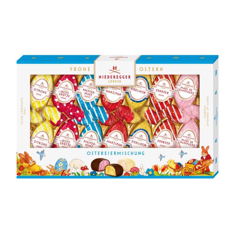 Niederegger Easter Egg Variety Dark & White Chocolate – Chocolate