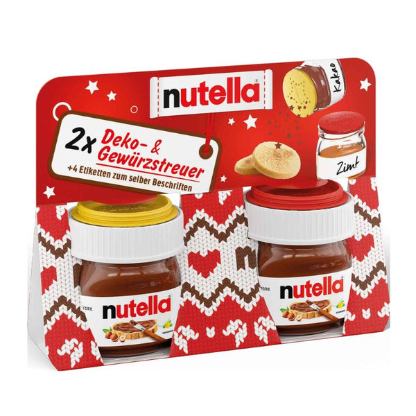Advent Calendar Nutella & Spice Shaker Set Chocolate & More Delights
