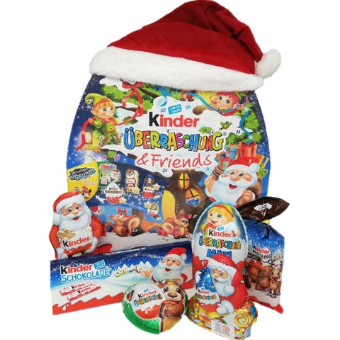 Advent Calendar - Kinder Surprise & Friends Set with Heart - Chocolate & More Delights