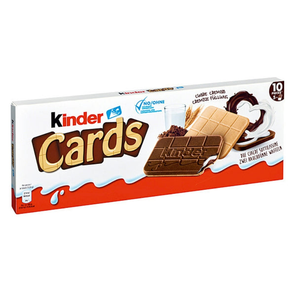 Kinder Cards (25,6gx3)  CONFECTIONERY \ Kinder OFFER \ BRANDS