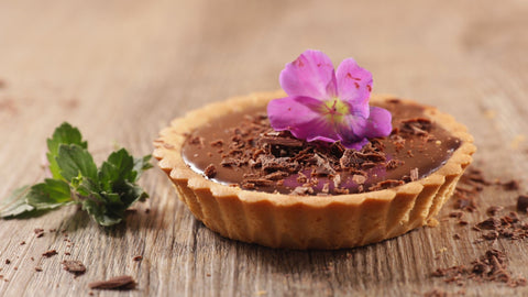 Chocolate Nougatine Tartlets - Chocolate & More Delights