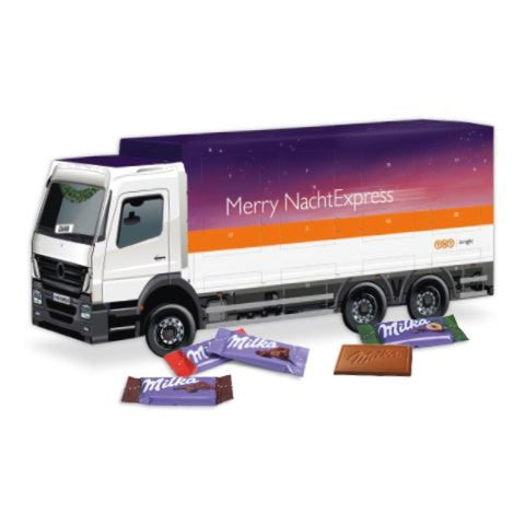 3D Truck Advent Calendar  - Chocolate & More Delights