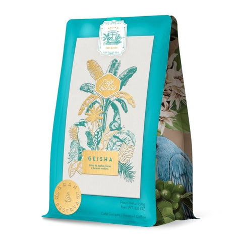 Cafe Quindio Gran Reserva Geisha - Chocolate & More Delights
