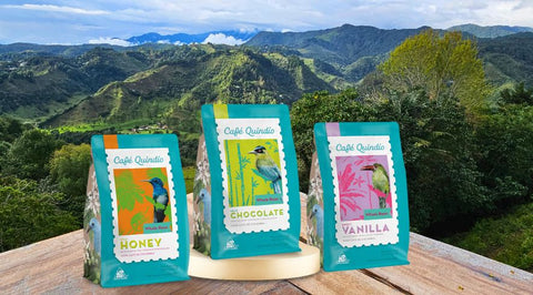 Café Quindio Specialty Coffee Bundle  - Chocolate & More Delights - Chocolate 