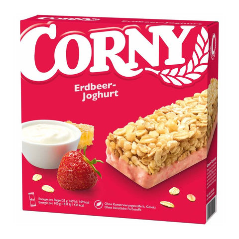Corny Snack Bar Strawberry Yogurt