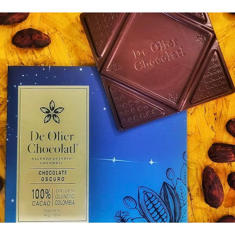 De Olier Chocolatl 100% - Chocolate & More Delights