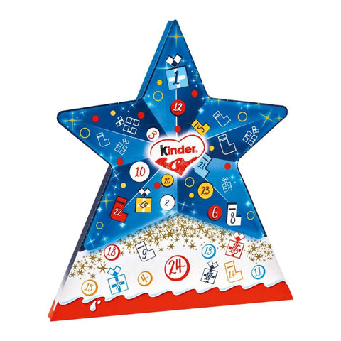 Kinder Advent Calendar Christmas Star - Chocolate & More Delights