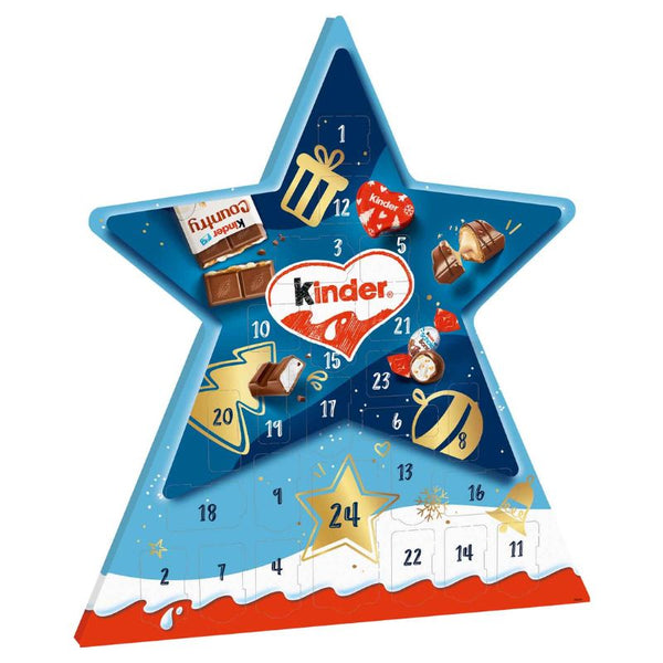 Kinder Advent Calendar Star - Chocolate & More Delights