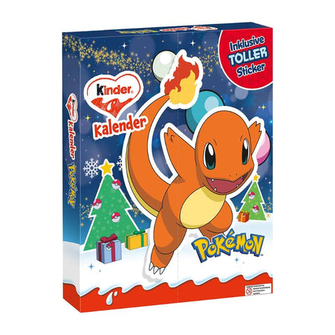 Kinder Mix Advent Calendar Pokemon - Chocolate & More Delights
