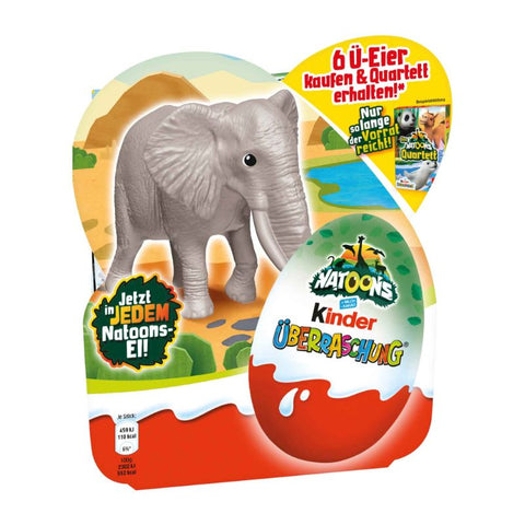 Kinder Surprise 4 Pack Natoons - Chocolate & More Delights 