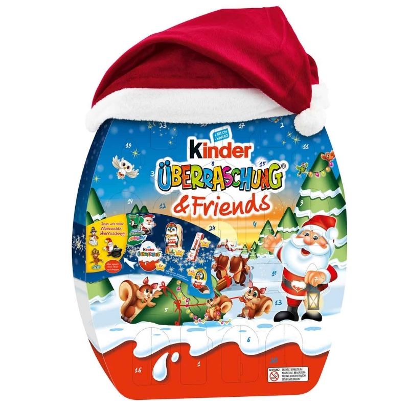 Advent Calendar - Kinder Friends With Kinder Surprise – Chocolate & More  Delights