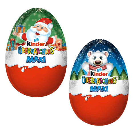Kinder Surprise Maxi Eggs Christmas Edition