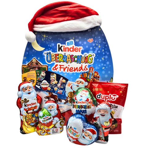 Kinder Surprise & Duplo Santa Friends Set - Chocolate & More Delights
