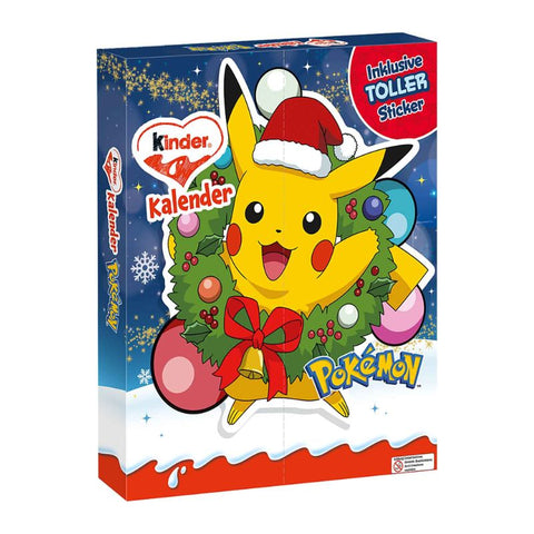 Kinder Mix Advent Calendar Pokemon - Chocolate & More Delights