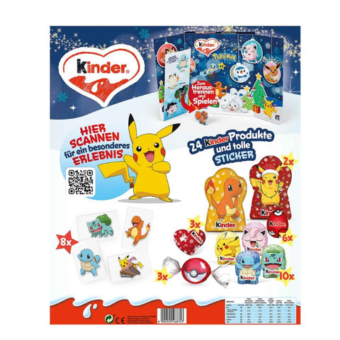 Advent Calendar - Kinder Mix Pokemon