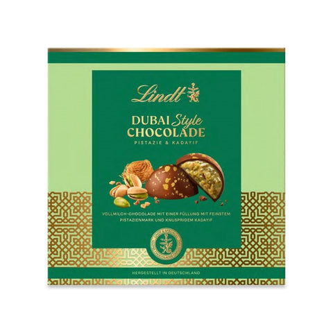 Lindt Dubai Style Kunafa Pistachio Pralines - Chocolate & More Delights