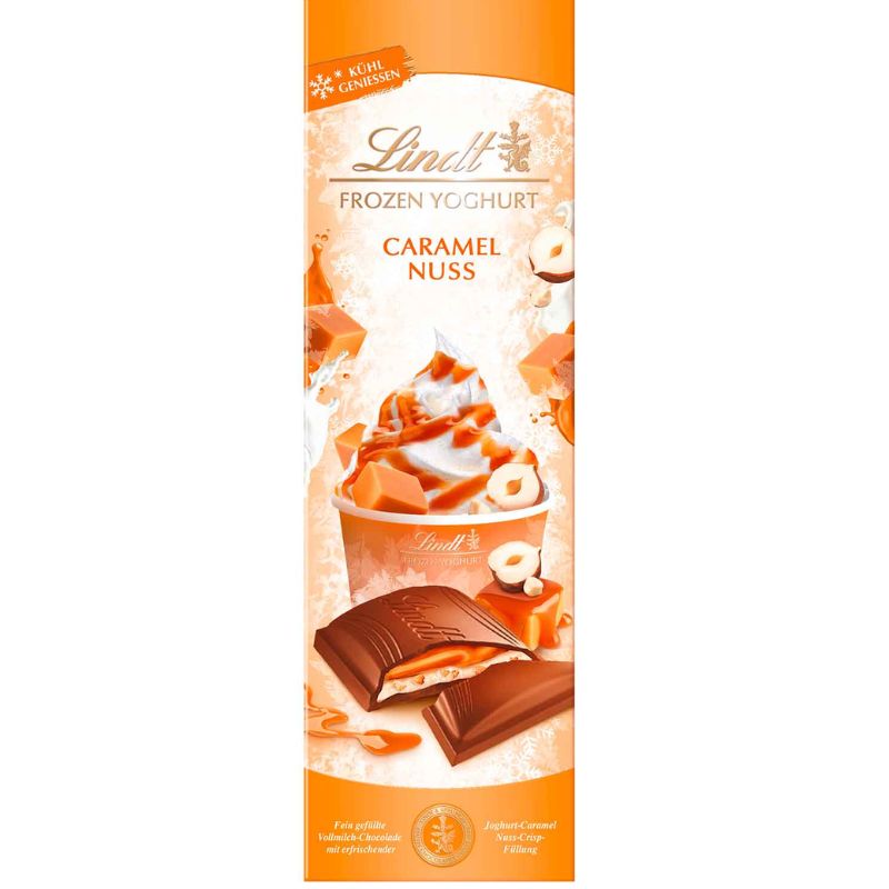 Lindt Frozen Yogurt Caramel Nuts – Chocolate & More Delights