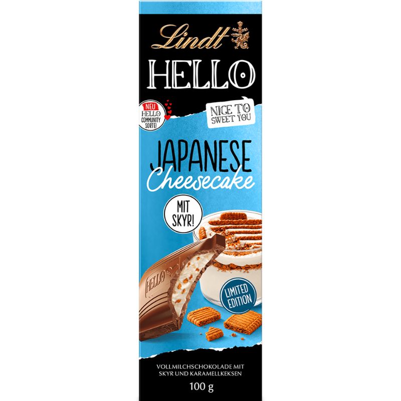 ♡choco_lapin♡‼️ Lindt Hello - Japanese Cheesecake – Chocolate & More Delights