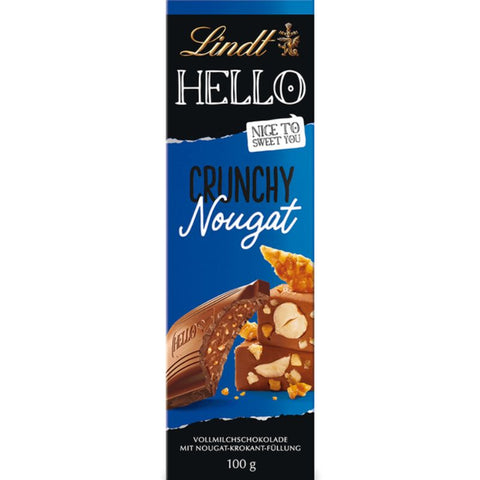 Lindt Hello Crunchy Nougat - Chocolate & More Delights