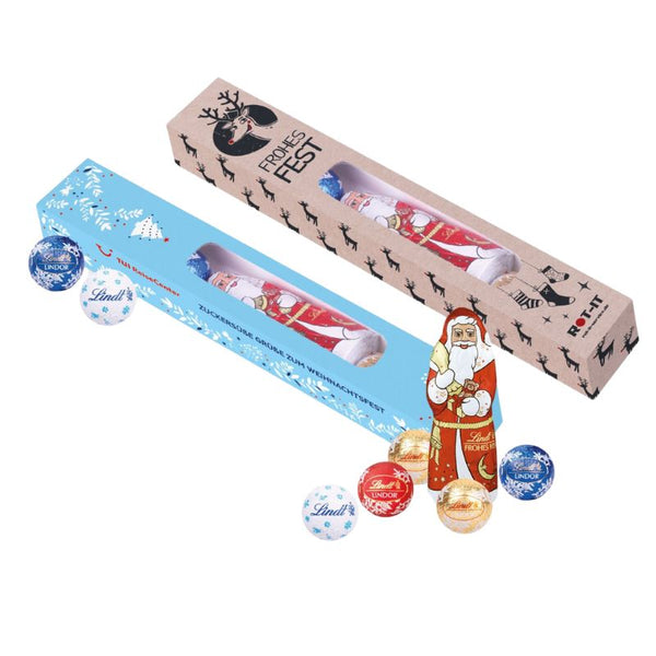 Lindt Christmas Gift Santa Claus - Chocolate & More Delights