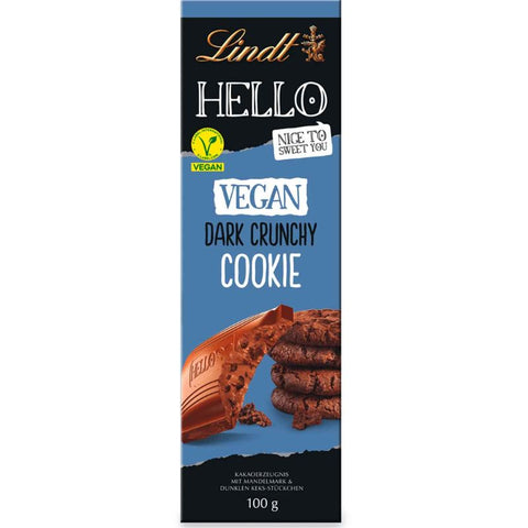 Lindt Hello Vegan Crunchy Cookie - Chocolate & More Delights
