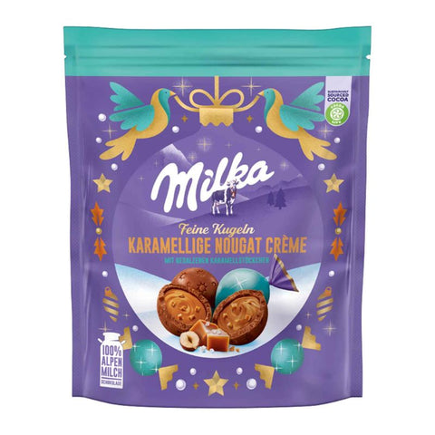 Milka Balls Caramel Nougat - Chocolate & More Delights