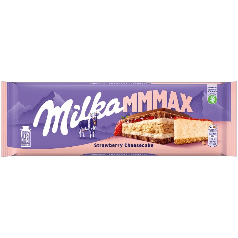 Milka MMMAX Strawberry Cheesecake – Chocolate & More Delights