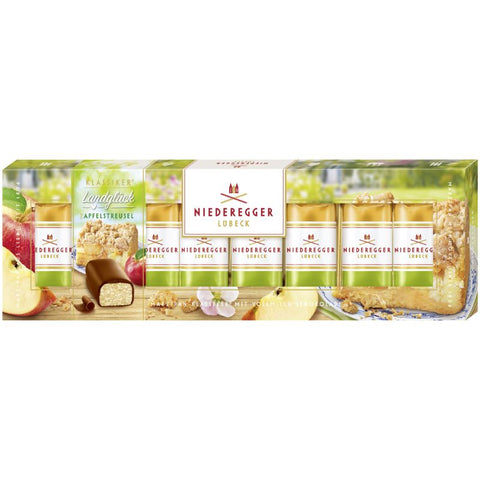 Niederegger Marzipan Pralines Apple Strudel - Chocolate & More Delights