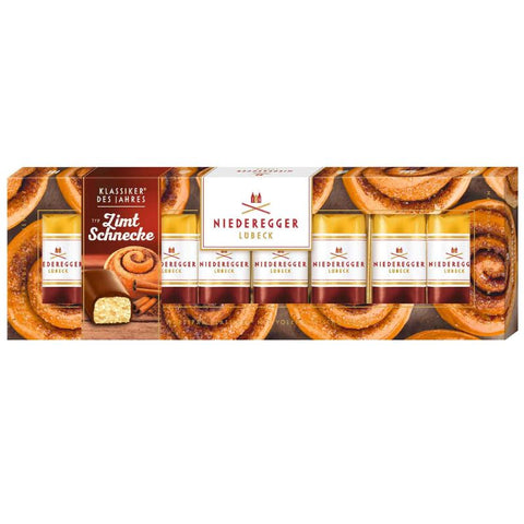 Niederegger Marzipan Pralines Cinnamon Roll - Chocolate & More Delights