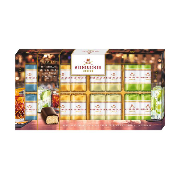 Niederegger Marzipan Pralines with Alcohol - Chocolate & More Delights
