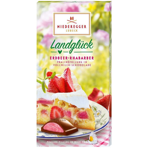 Niederegger Strawberry Rhubarb - Chocolate & More Delights