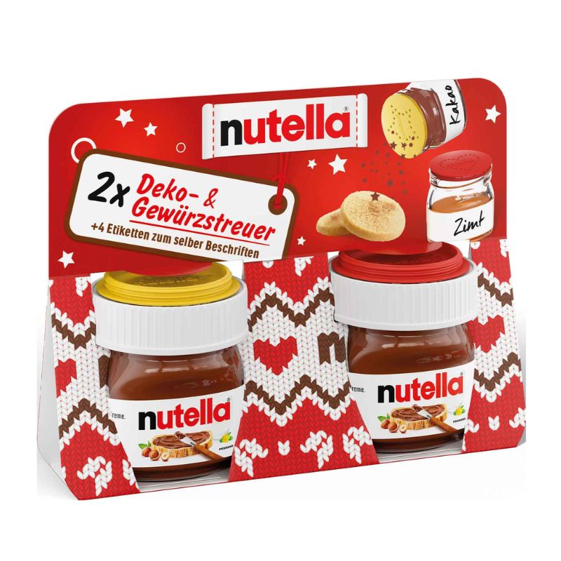 Advent Calendar Nutella & Spice Shaker Set Chocolate & More Delights