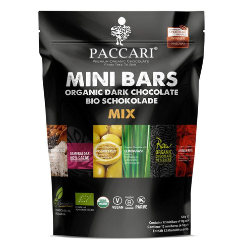 Paccari Mini Bars Mix - Chocolate & More Delights