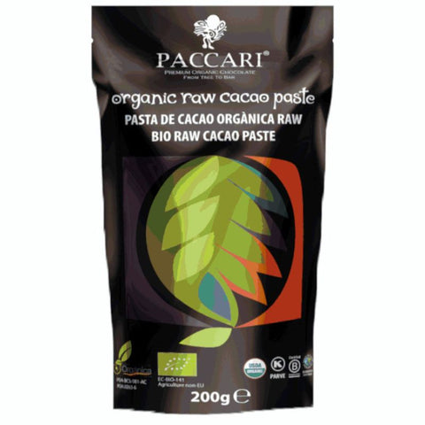 Paccari Raw Organic Cacao Paste - Chocolate & More Delights