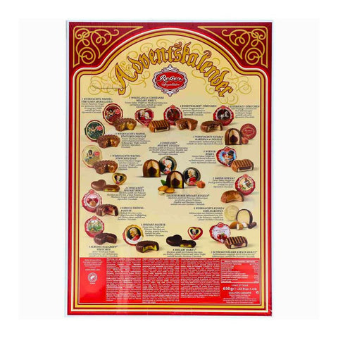Reber Santa Claus Advent Calendar - Chocolate & More Delights