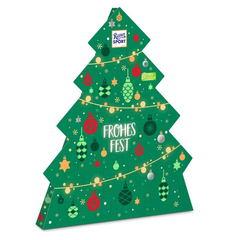 Ritter Sport Advent Calendar Christmas Tree - Chocolate & More Delights