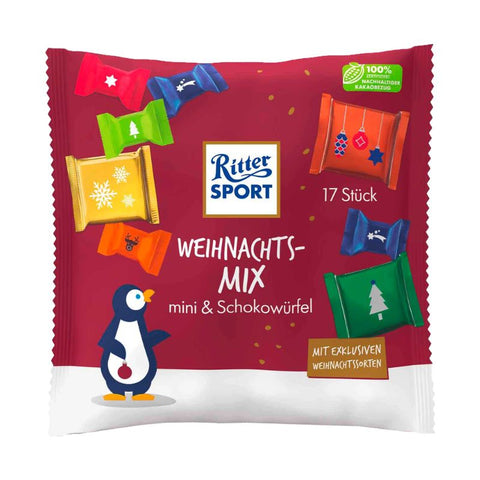 Ritter Sport Christmas Mix 195 g - Chocolate & More Delights