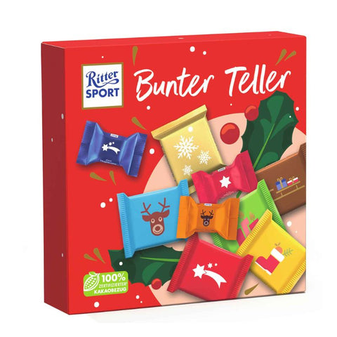 Ritter sport Christmas Minis - Chocolate & More Delights