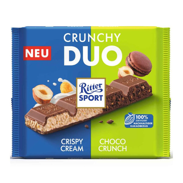 Ritter Sport Duo Crunchy - Chocolate & More Delights