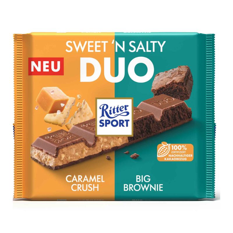 Chocholate Ritter Ritter Sport Duo Sweet & Salty – Chocolate & More Delights
