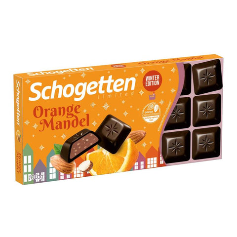 Schogetten Orange Almond - Chocolate & More Delights