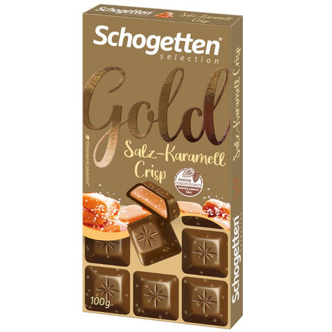 Schogetten Salt Caramel Crisp - Chocolate & More Delights