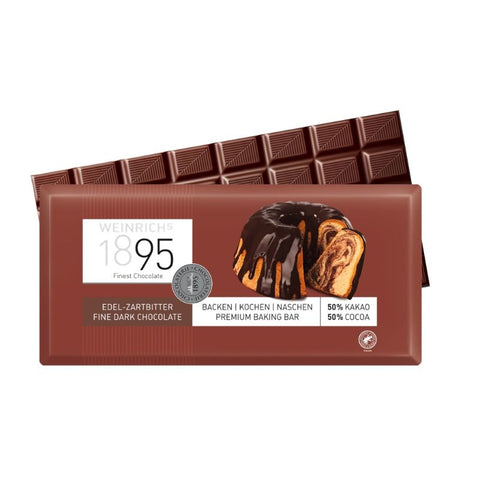 Weinrich Dark Couverture Chocolate 50% cacao - Chocolate & More Delights