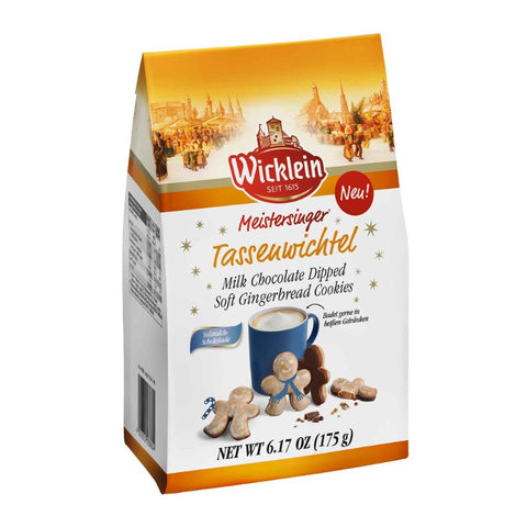 Wicklein Gingerbread Minis Milk Chocolate Dipped - Chocolate & More Delights